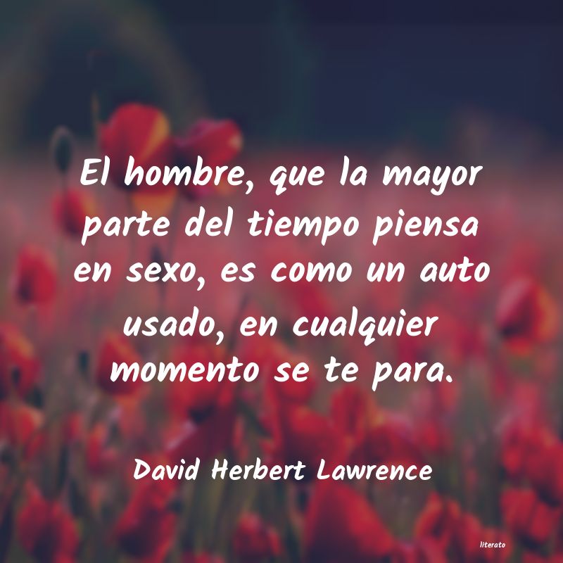 Frases de David Herbert Lawrence