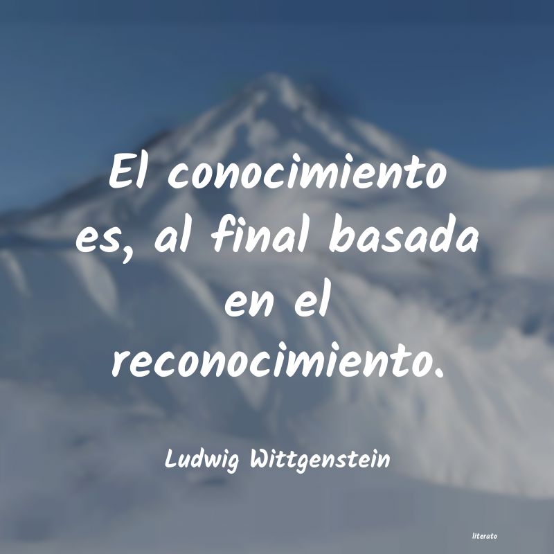 Frases de Ludwig Wittgenstein