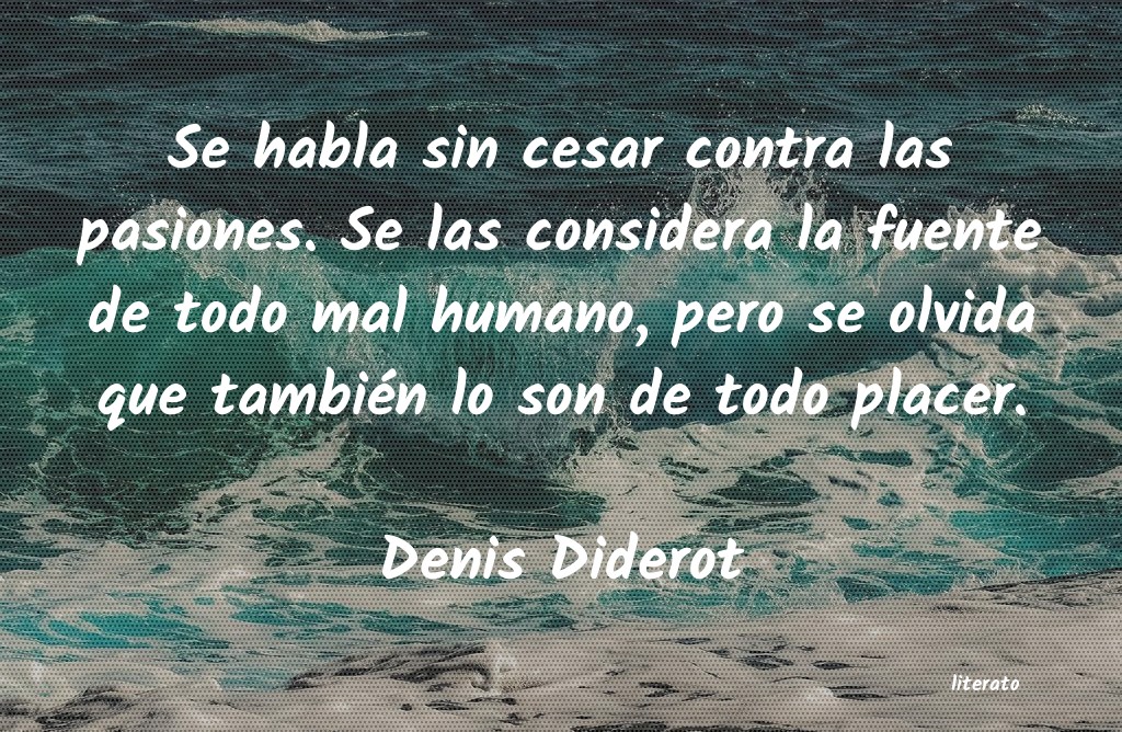 Frases de Denis Diderot