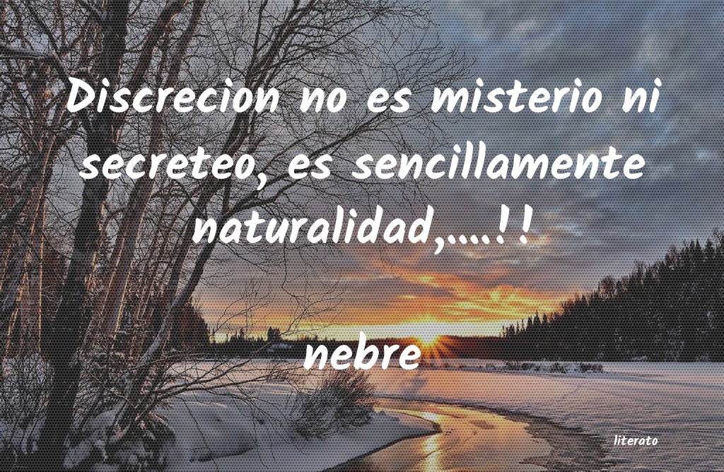 Frases de nebre