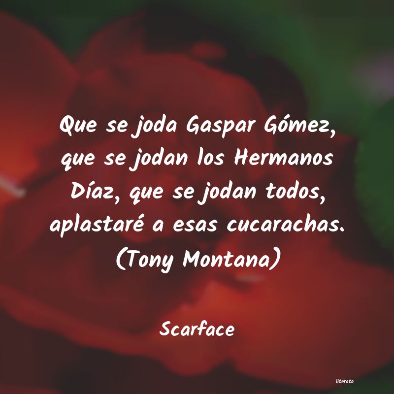 Frases de Scarface