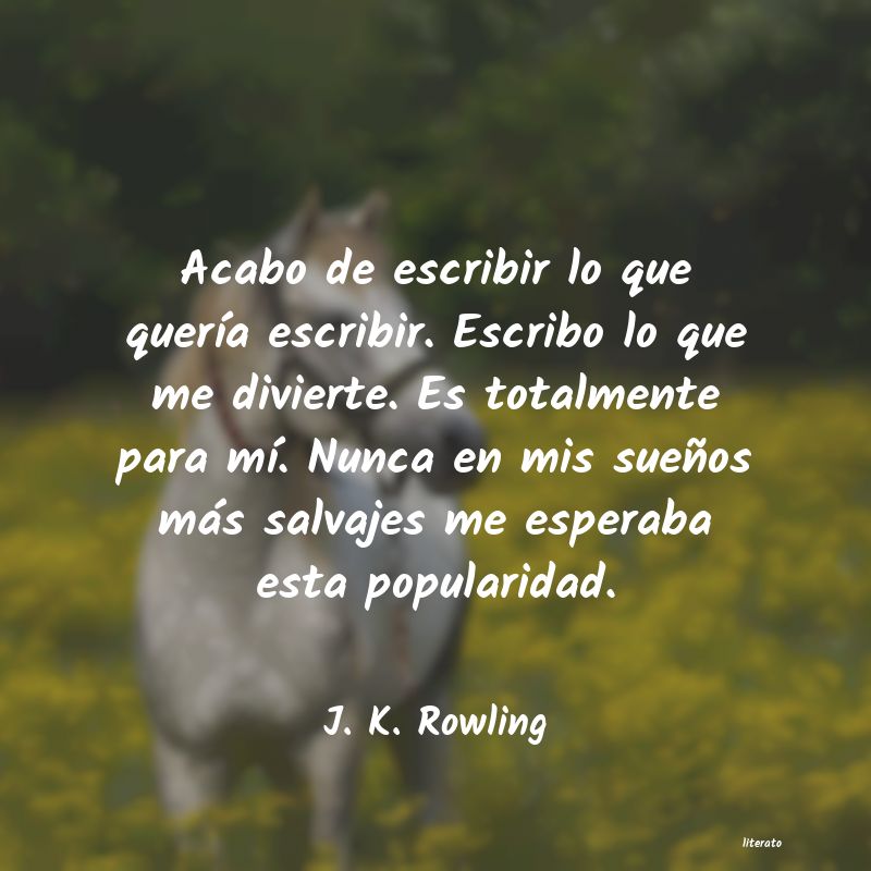 Frases de J. K. Rowling