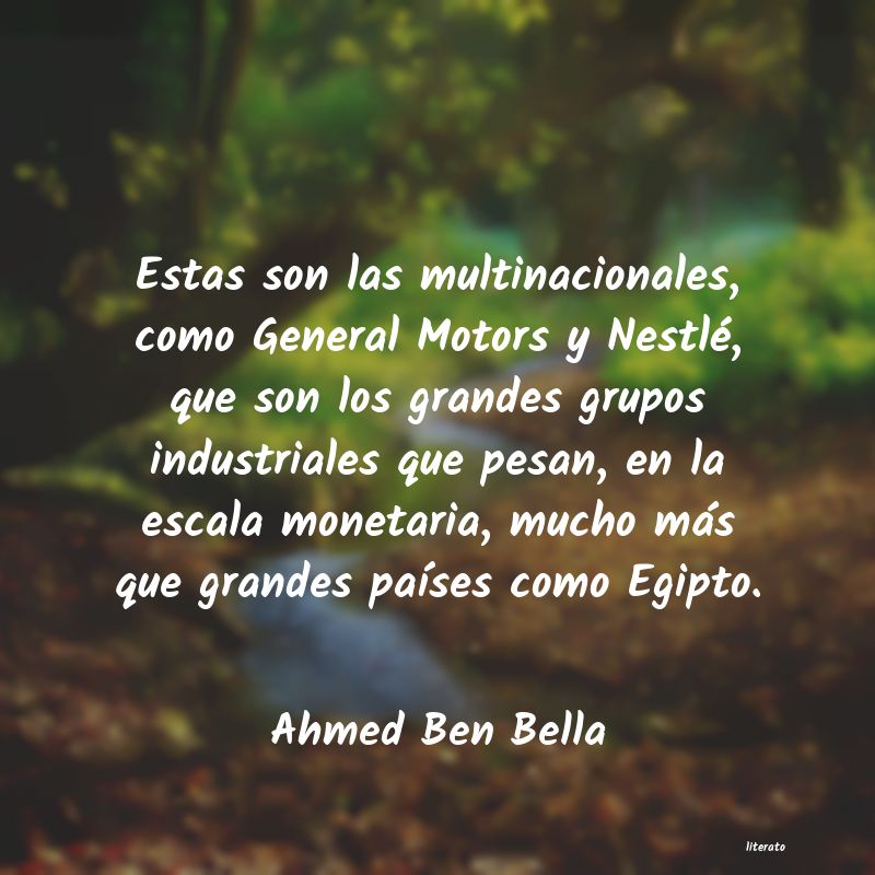 frases de Ahmed Ben Bella