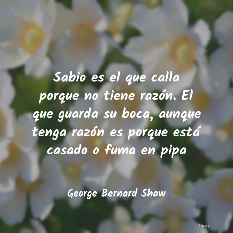 george bernard shaw sola una tragedia