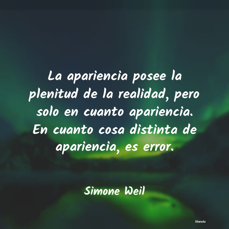 Frases de Simone Weil