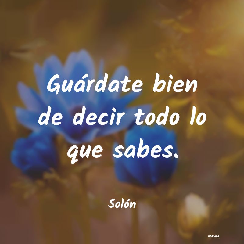 frases de Solón
