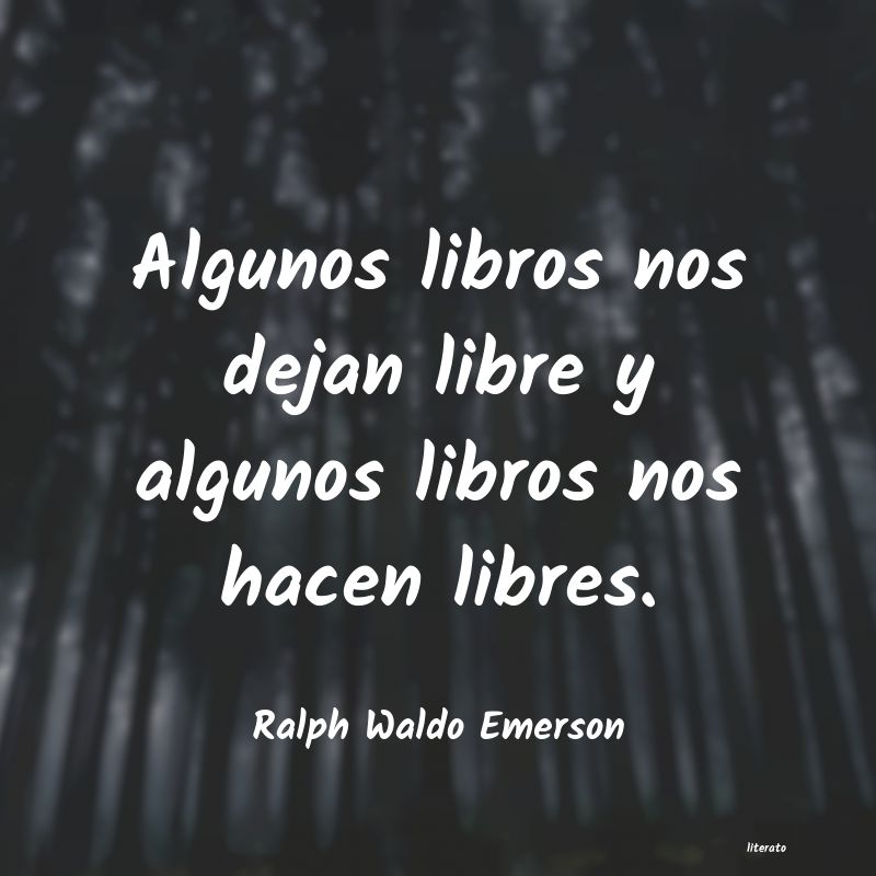 Frases de Ralph Waldo Emerson