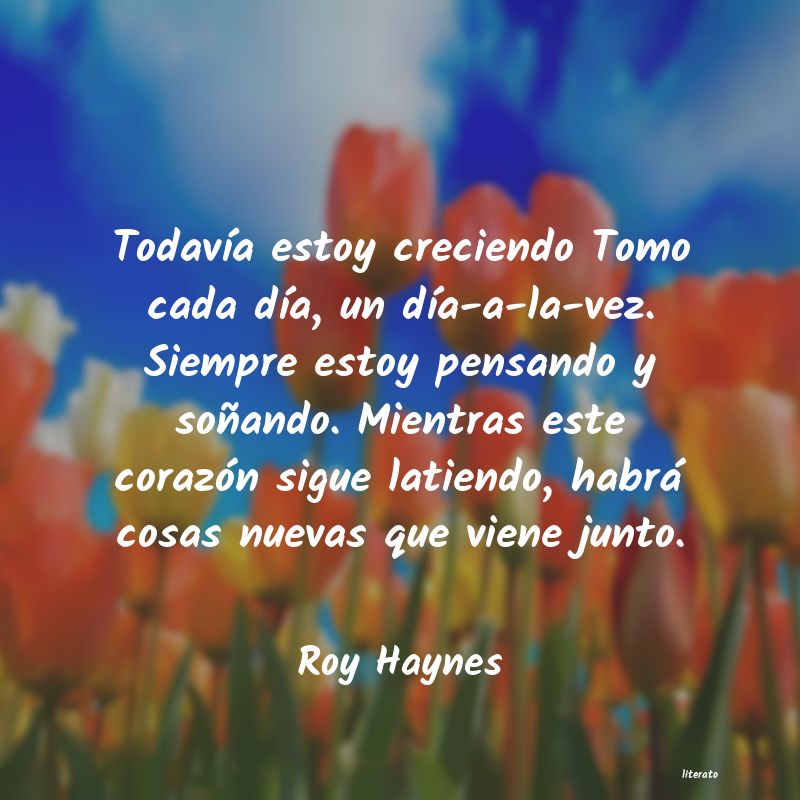 Frases de Roy Haynes
