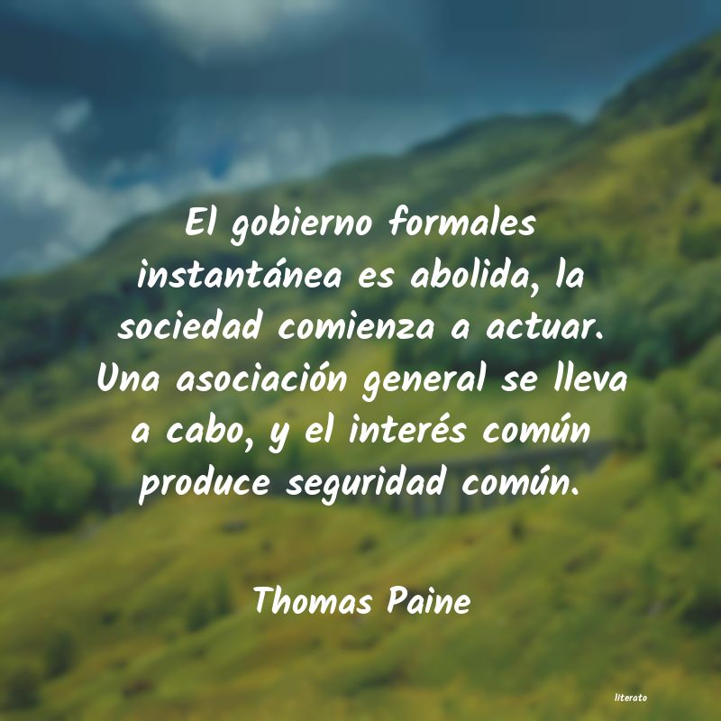 Frases de Thomas Paine