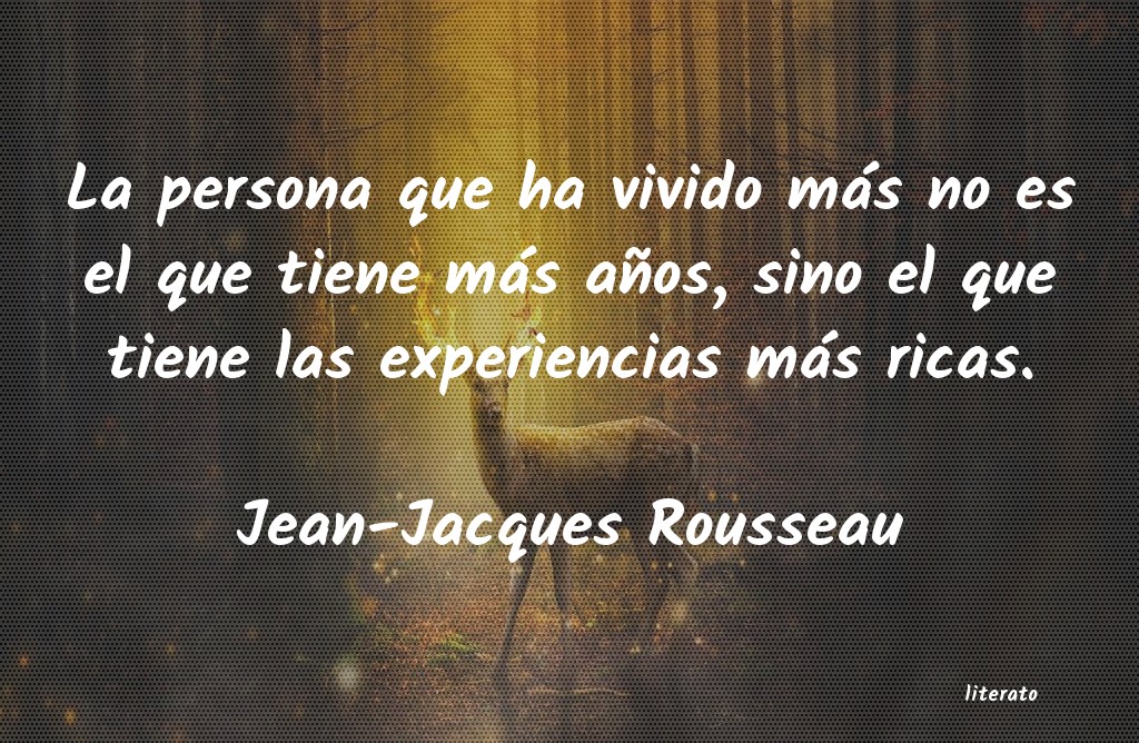 frases de Jean-Jacques Rousseau