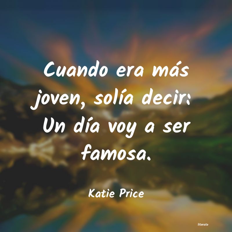 frases de Katie Price