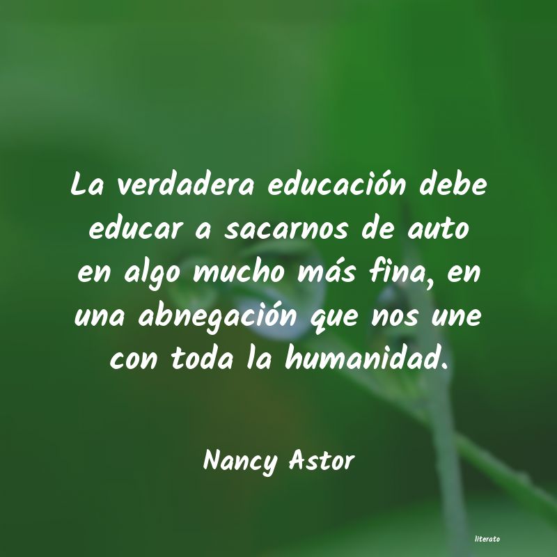 Frases de Nancy Astor