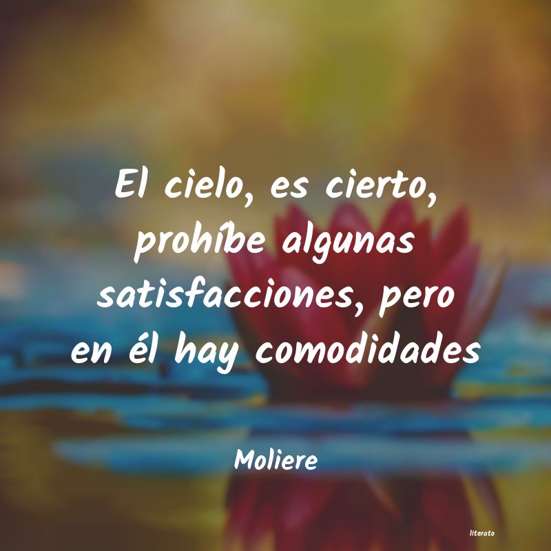 Frases de Moliere