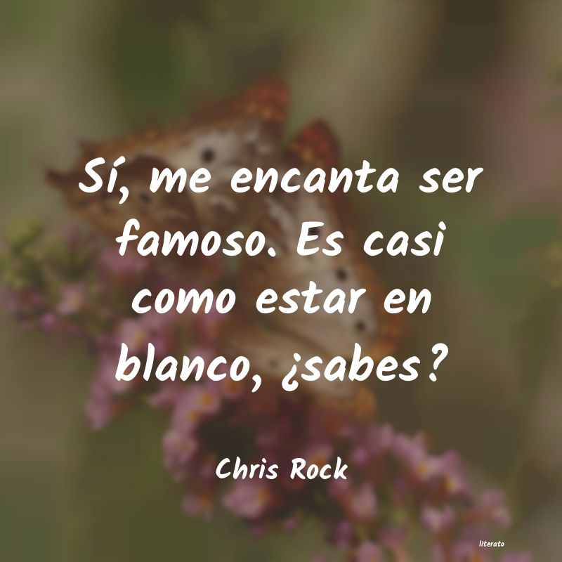 frases de Chris Rock