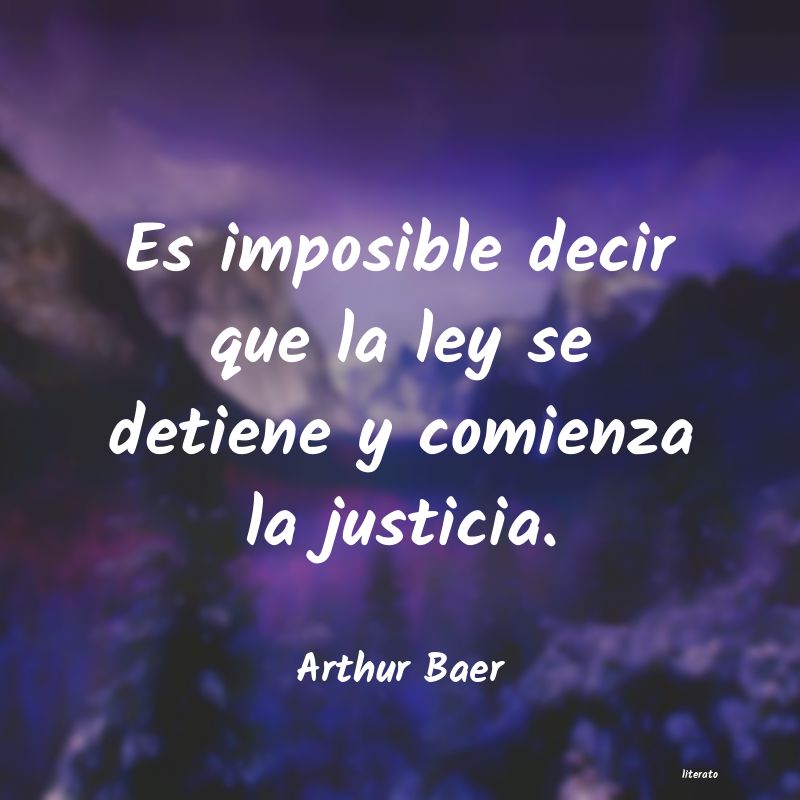 Frases de Arthur Baer