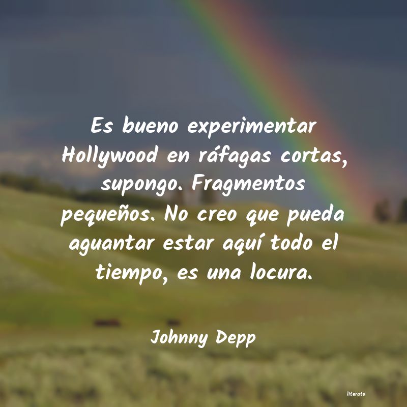 frases de Johnny Depp