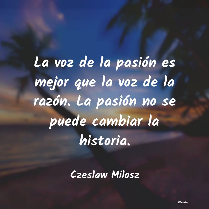 frases de Czeslaw Milosz