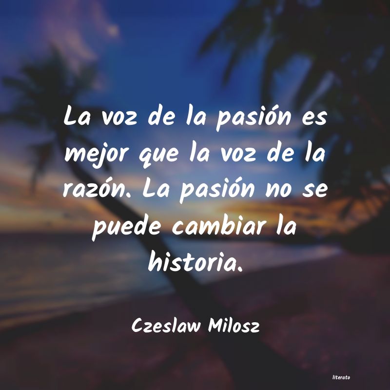 Frases de Czeslaw Milosz