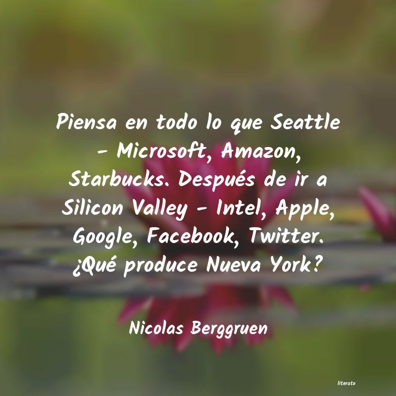 frases de Nicolas Berggruen