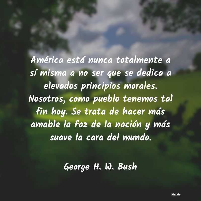 frases de George H. W. Bush