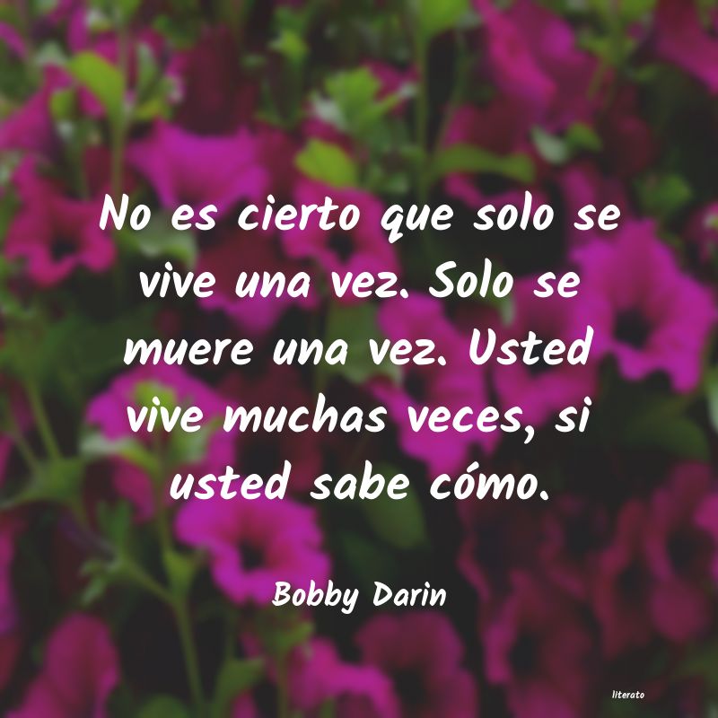 Frases de Bobby Darin