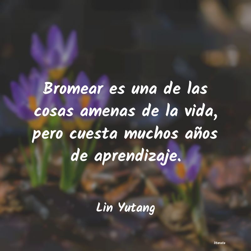 frases de Lin Yutang