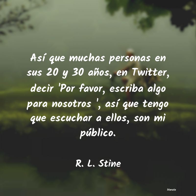 frases de R. L. Stine