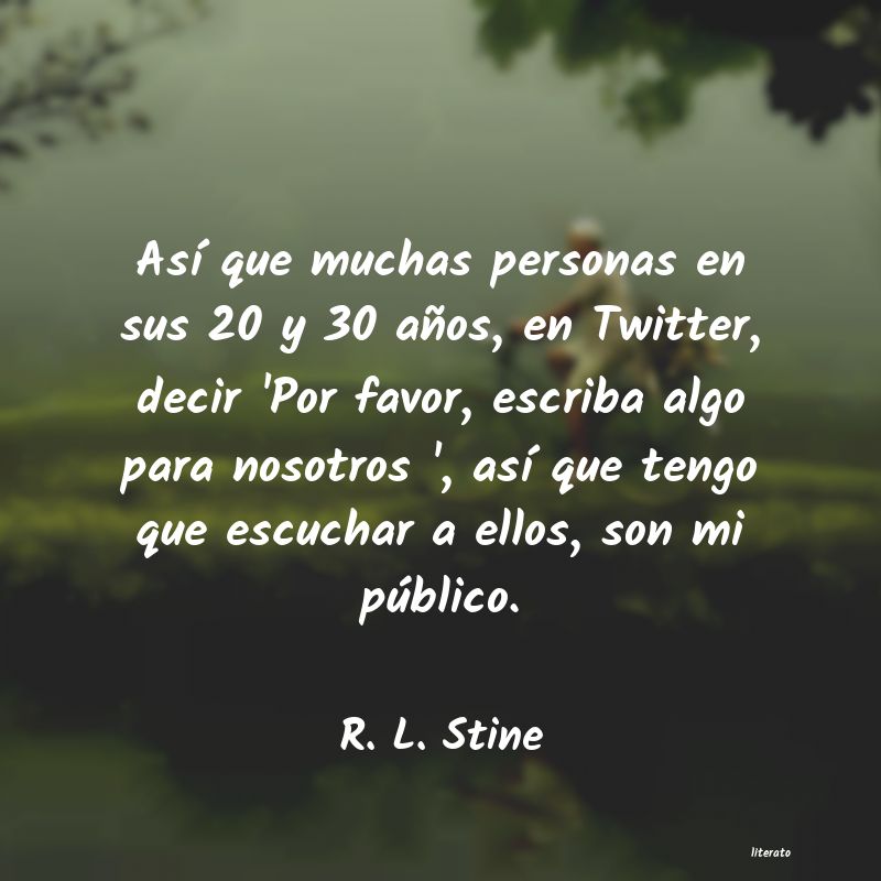 Frases de R. L. Stine