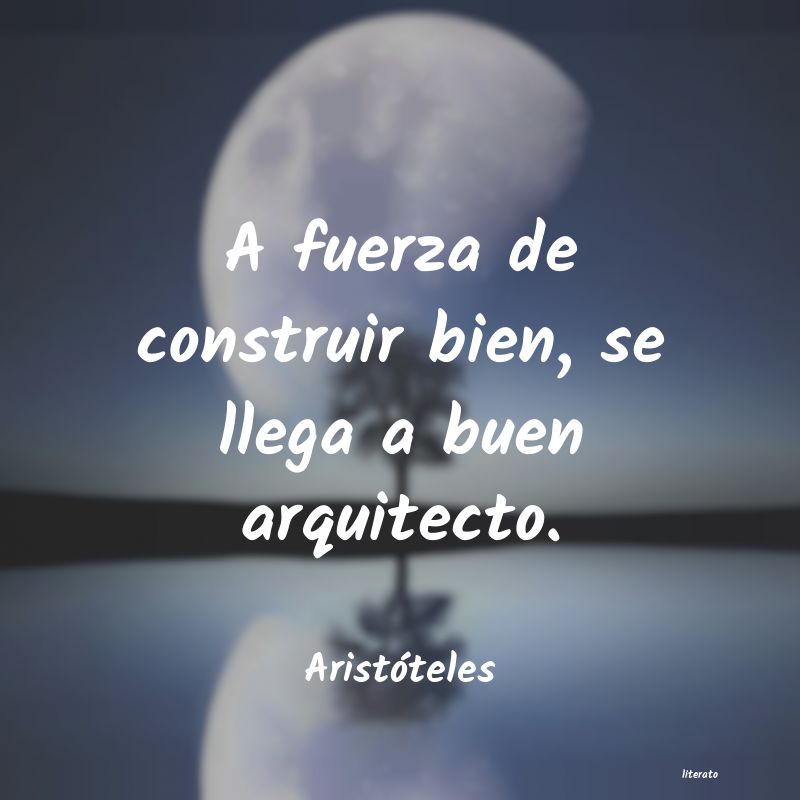 Frases de Aristóteles