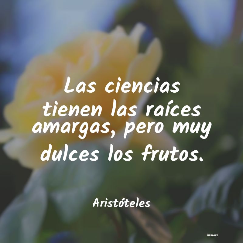 Frases de Aristóteles