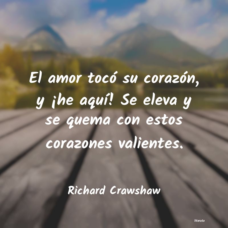 frases de Richard Crawshaw