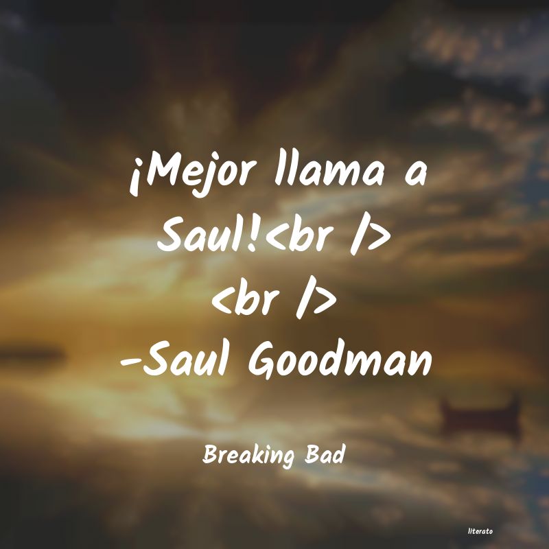 Frases de Breaking Bad