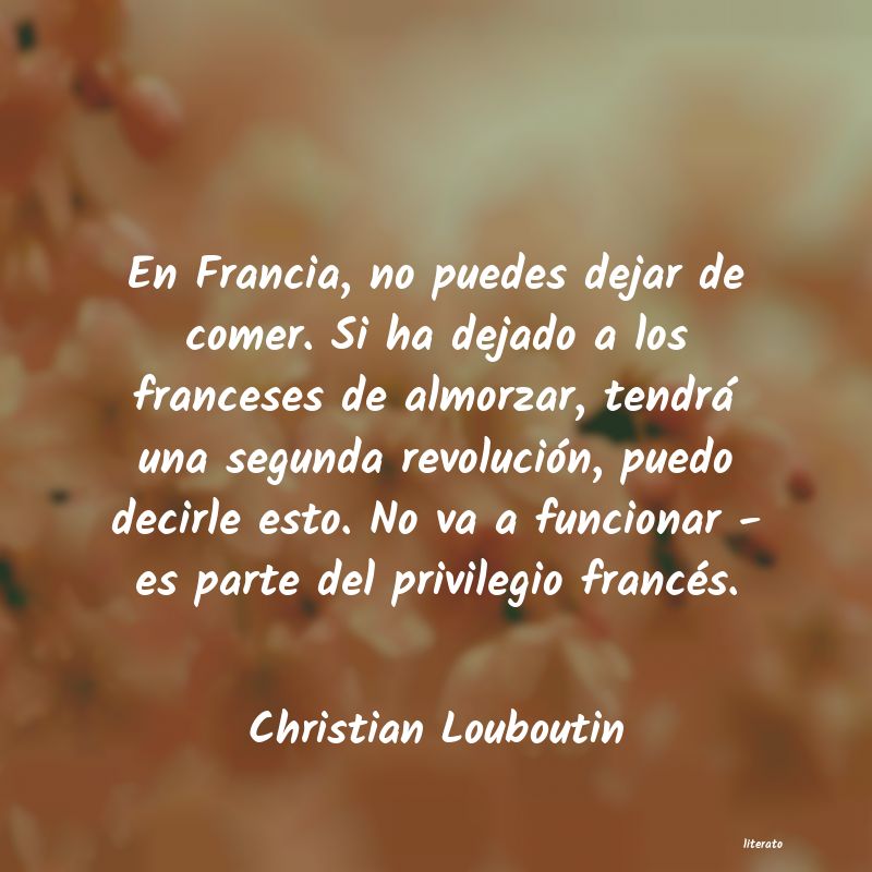 frases de Christian Louboutin