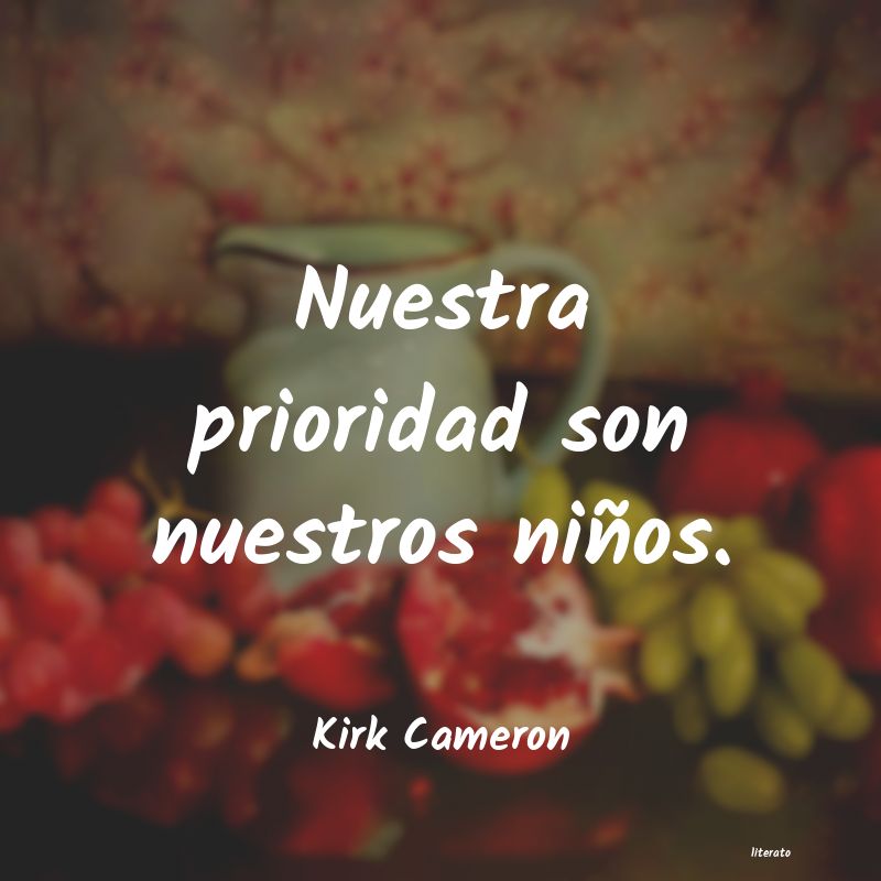 frases de Kirk Cameron
