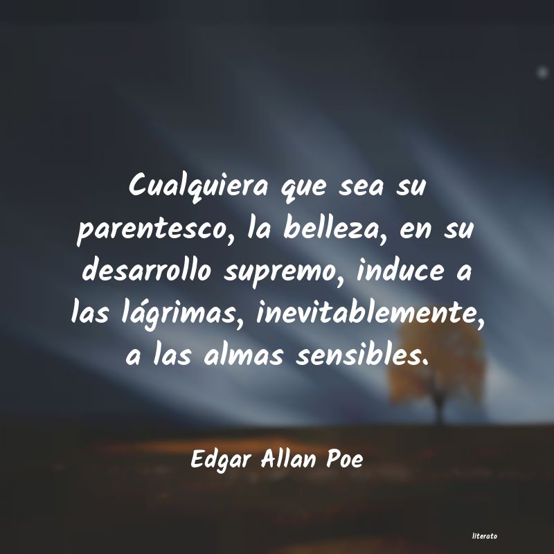 Frases de Edgar Allan Poe