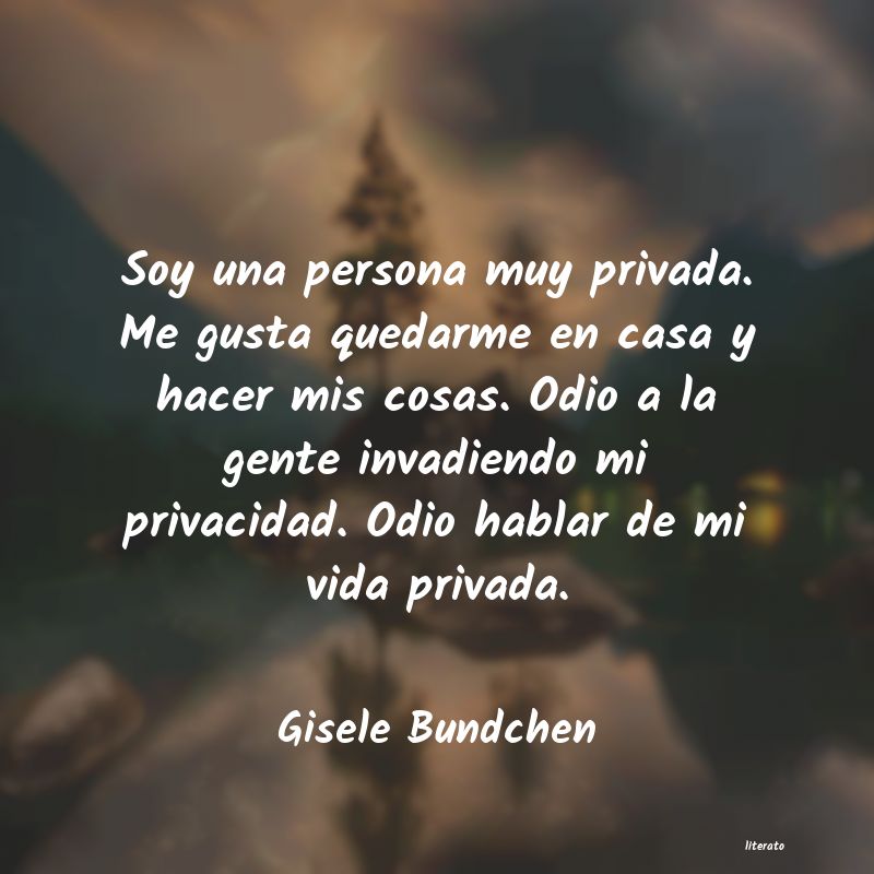 Frases de Gisele Bundchen