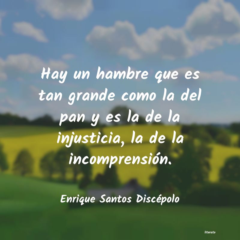 Frases de Enrique Santos Discépolo