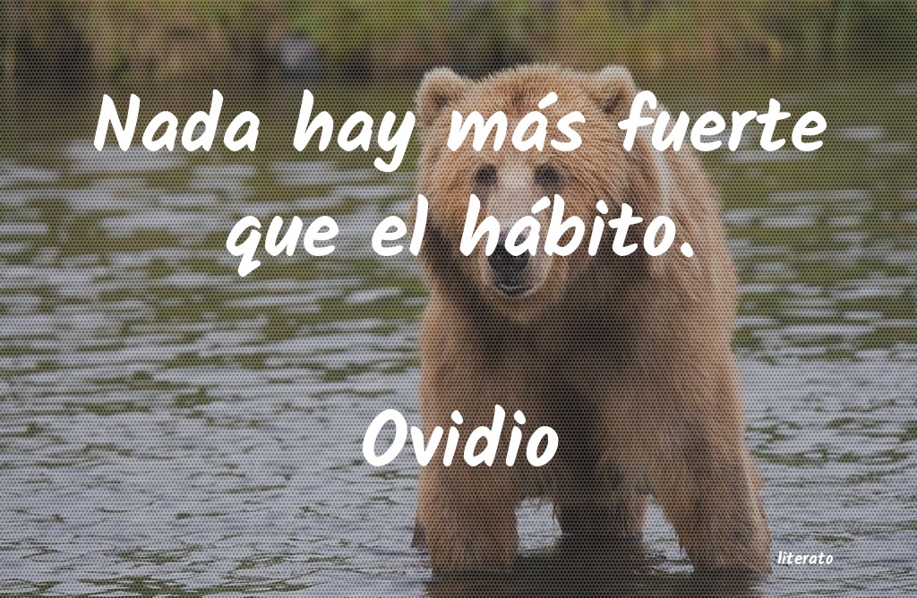 Frases de Ovidio