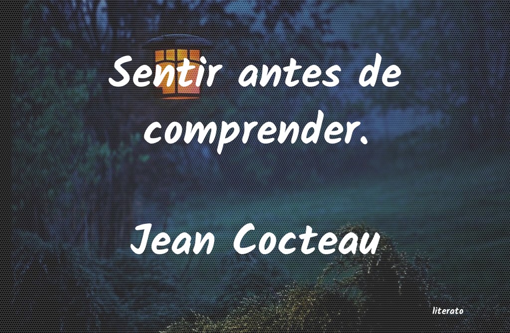 frases de Jean Cocteau