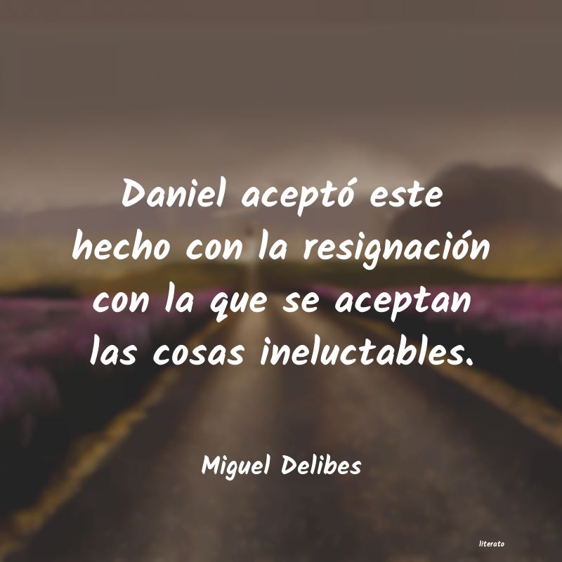 frases de Miguel Delibes