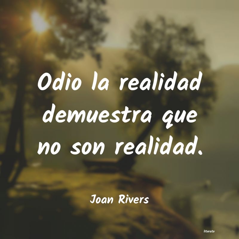 Frases de Joan Rivers