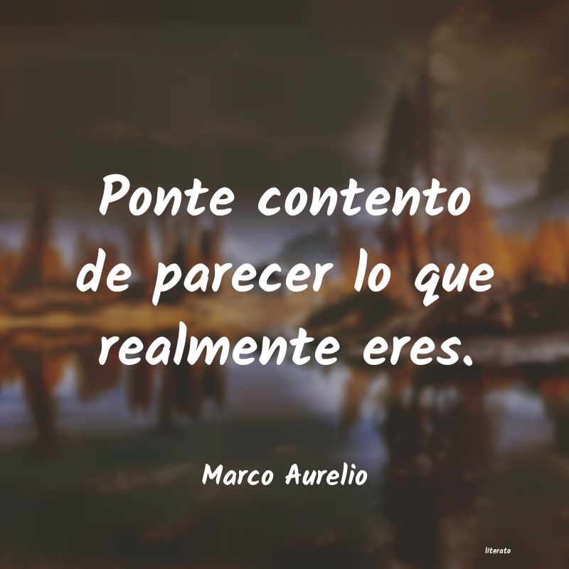 frases de Marco Aurelio