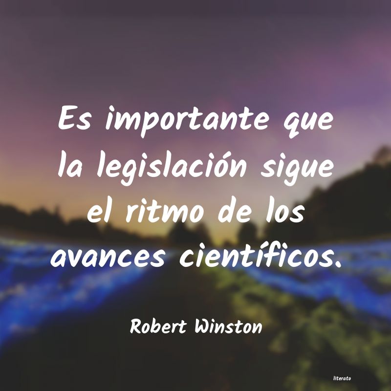 frases de Robert Winston