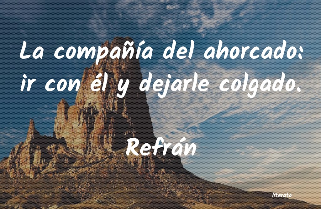 Frases de Refrán