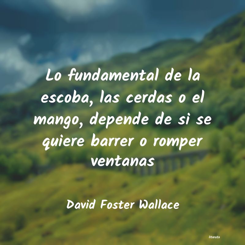 Frases de David Foster Wallace