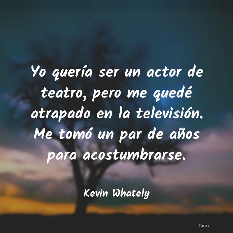 Frases de Kevin Whately