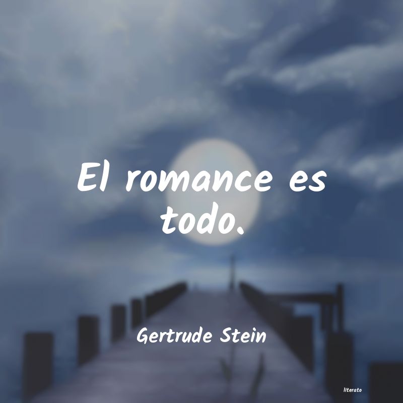 frases de Gertrude Stein