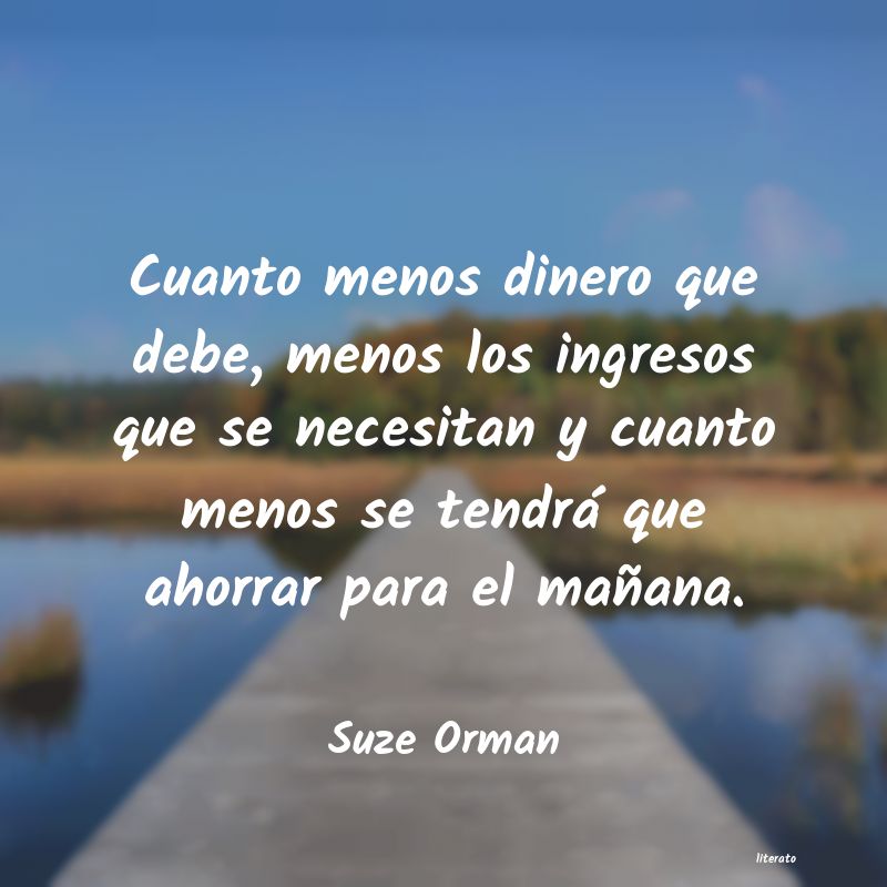 frases de Suze Orman