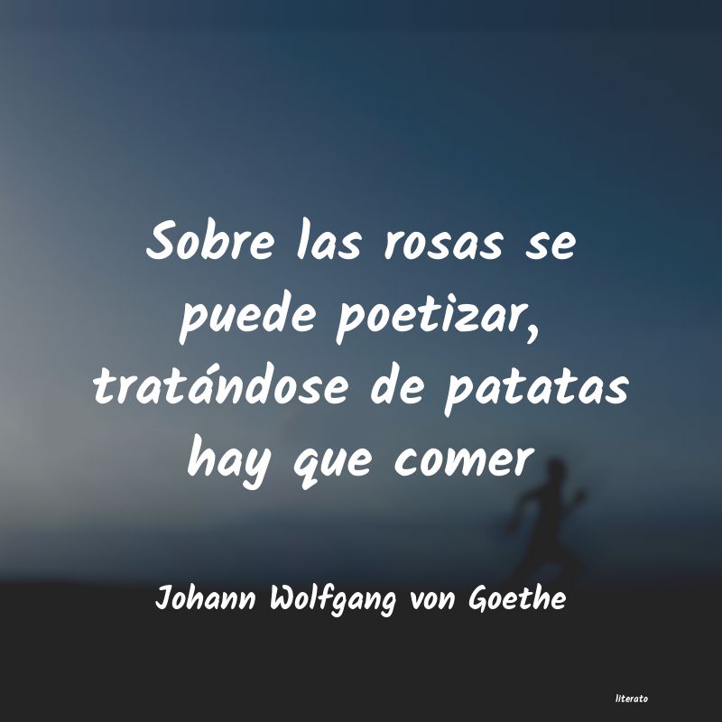 Frases de Johann Wolfgang von Goethe