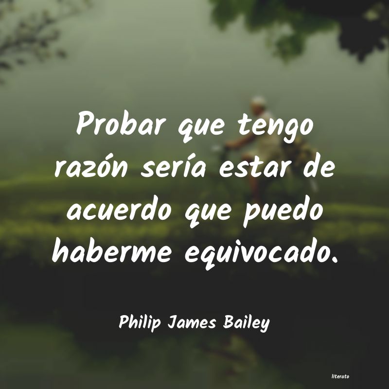 frases de Philip James Bailey